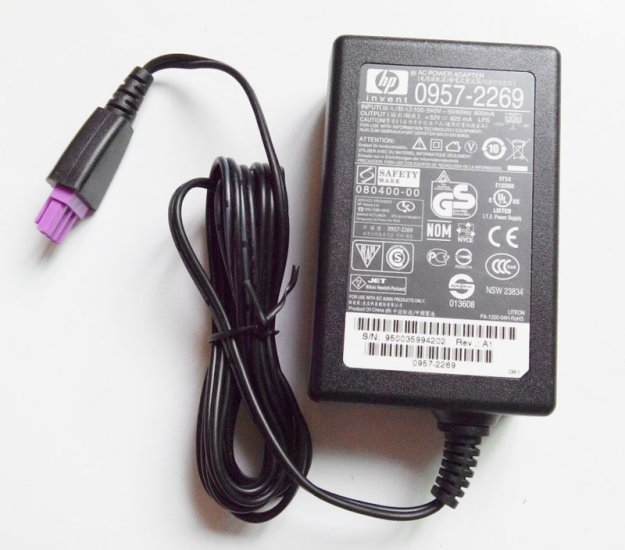 (image for) Original Adapter Charger HP DeskJet D730 + Cord 20W - Click Image to Close
