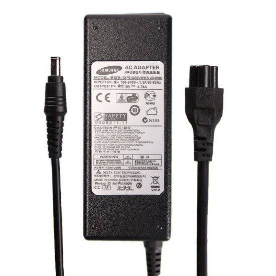 (image for) Original 90W Adapter Samsung NP-R780-JS0MDE NP-R780-JS1BUK + Cord - Click Image to Close