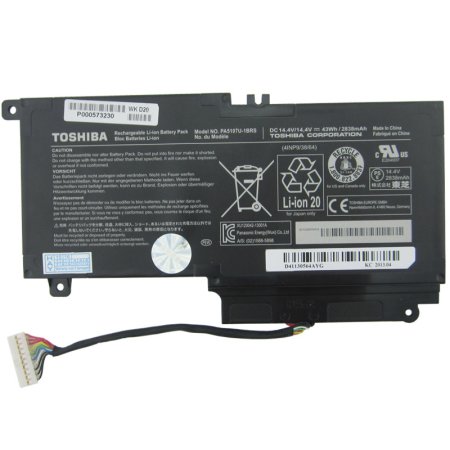 (image for) Original 4 Cell 43Whr Battery Toshiba Satellite P50t-A-115 P50t-A-10U